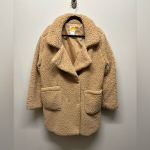 C&C California Tan Teddy Jacket